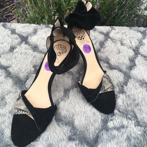 New Vince Camuto strap heels